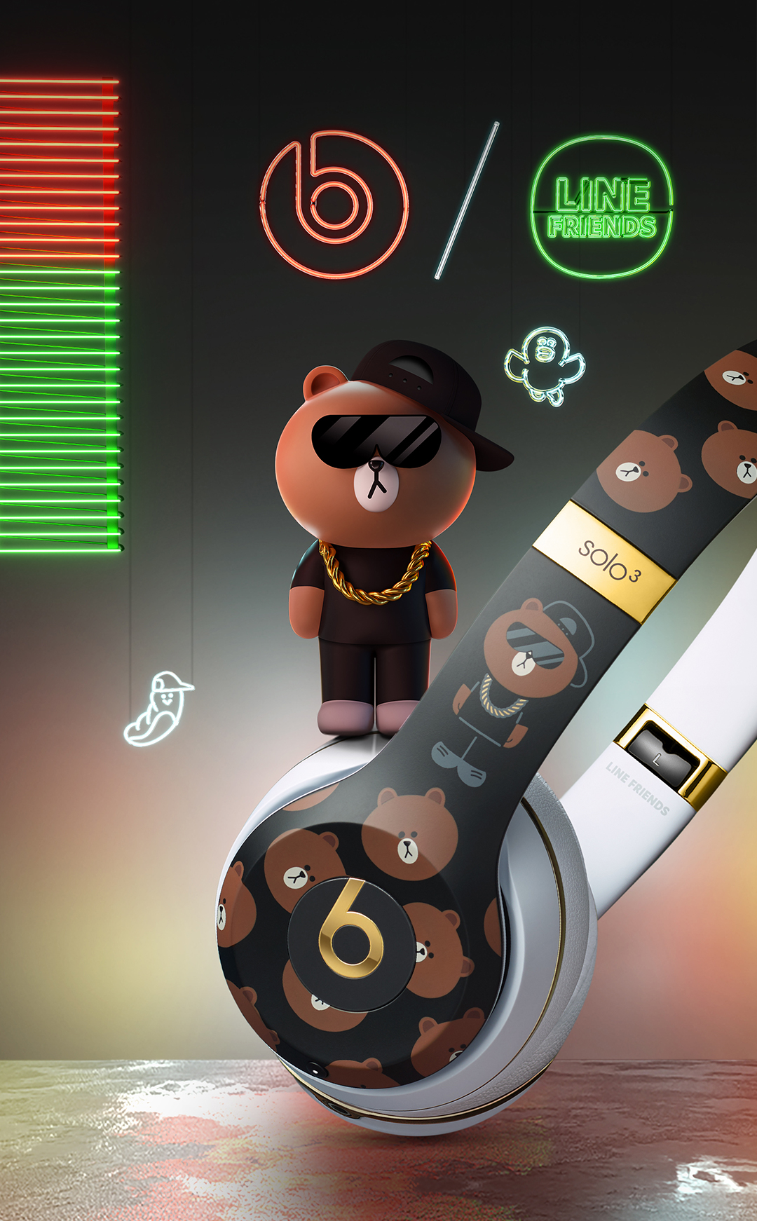 line friends beats solo 3